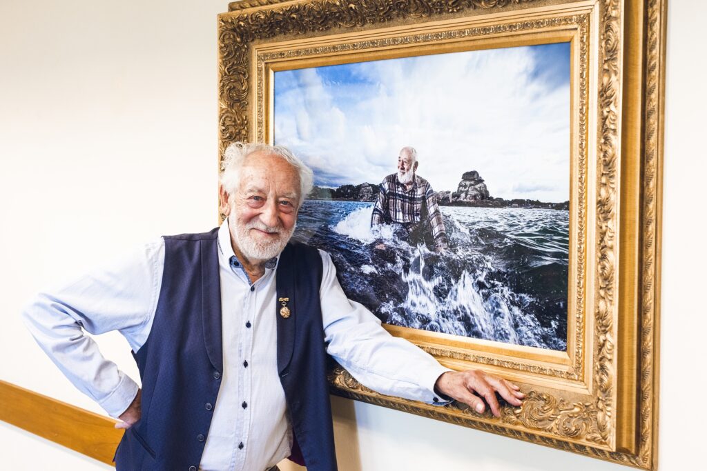 Fotografie aus dem Projekt „DIETER HALLERVORDEN“ von Pavol Putnoki.